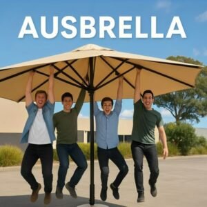 Ausbrella: Stay Safe in Sun, Wind & Rain