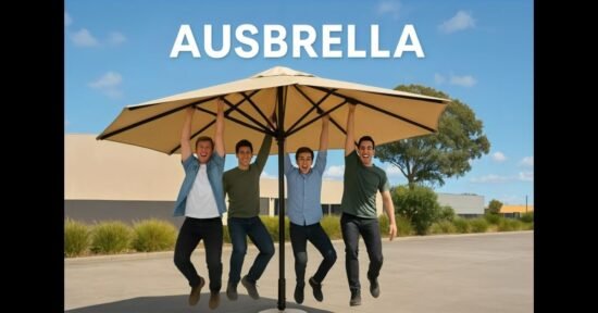 Ausbrella: Stay Safe in Sun, Wind & Rain