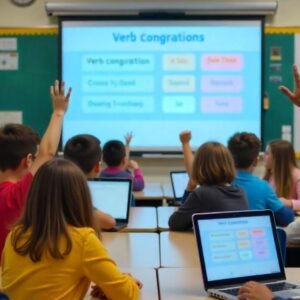 Conjuguemos Live: Multiplayer Verb Practice for Students