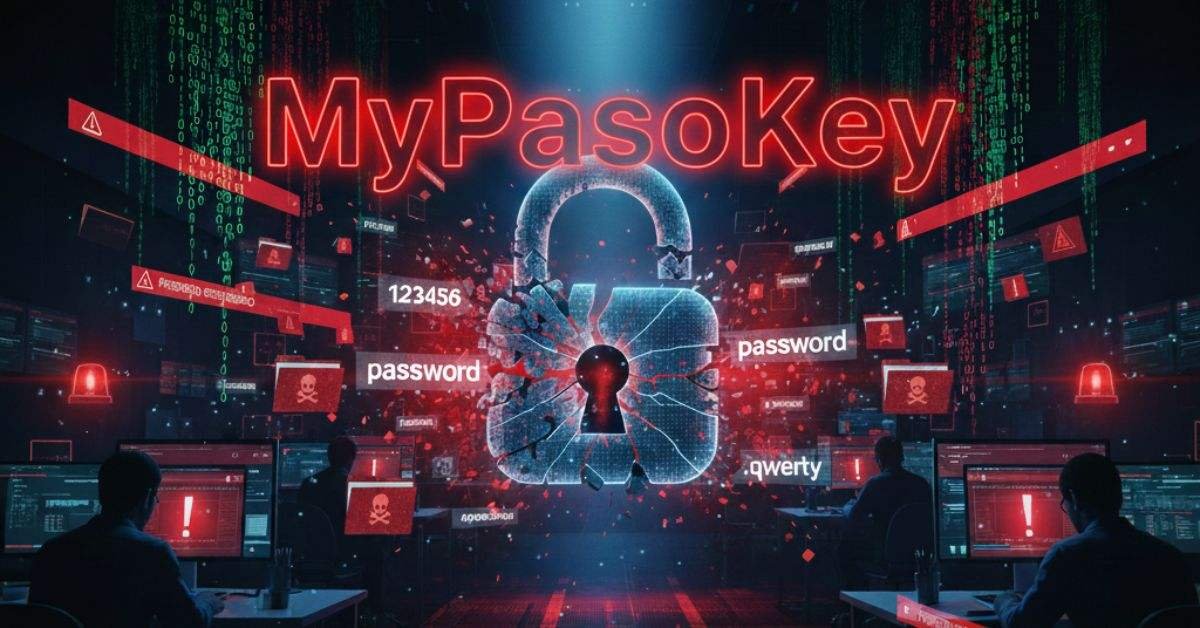 MyPasoKey: Your One Key to Unlock Every Account Securely