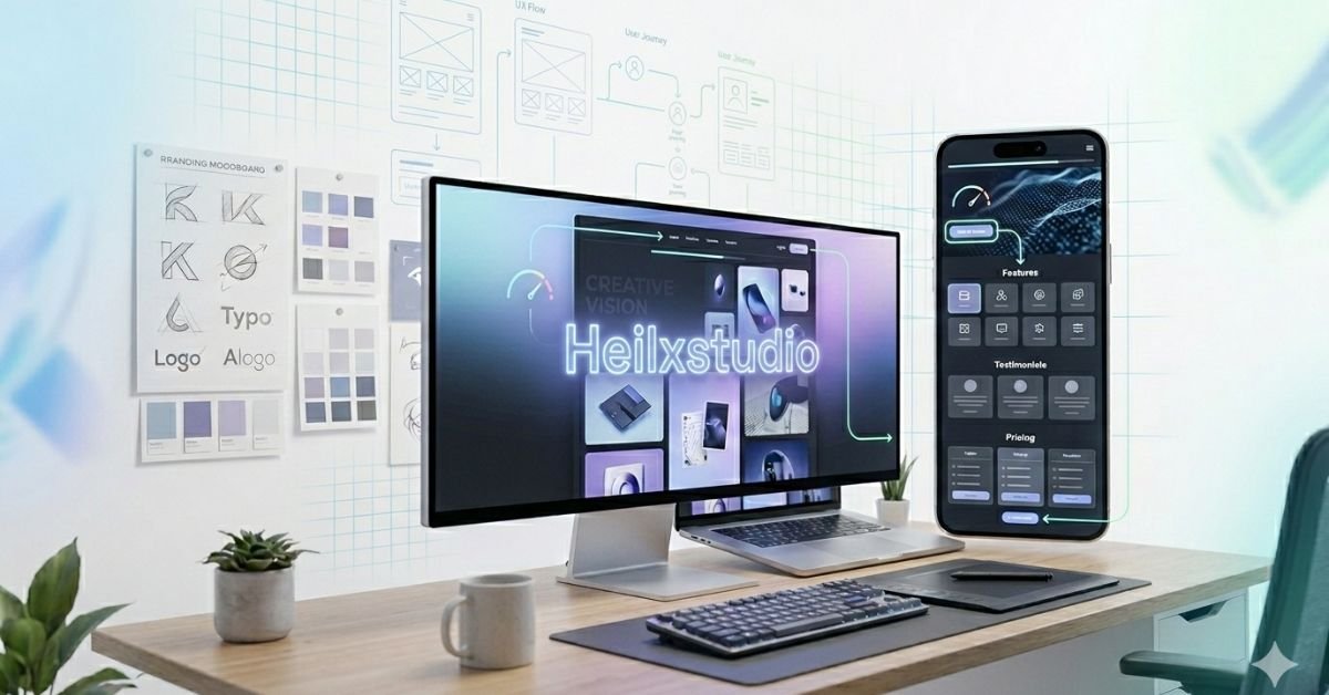 Heilxstudio: Web Design, Branding & 3D That Convert Fast