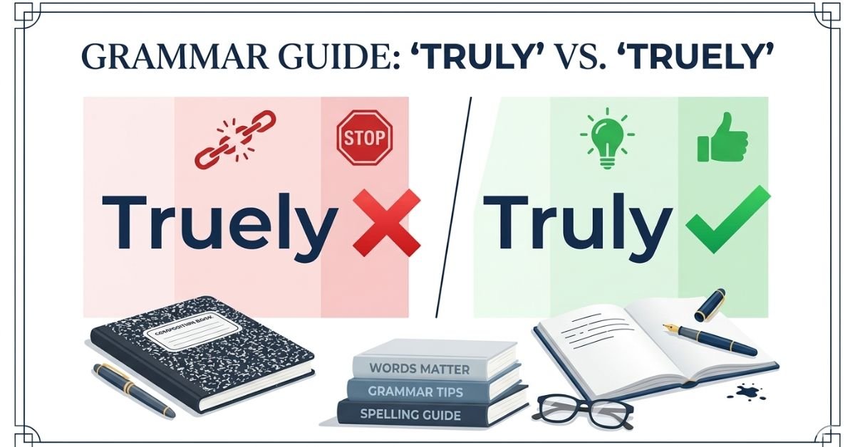 Truely or Truly: Which Spelling Is Correct?