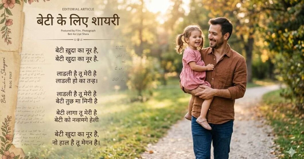 Beti Ke Liye Shayari: 35+ Dil Se Likhi Lines