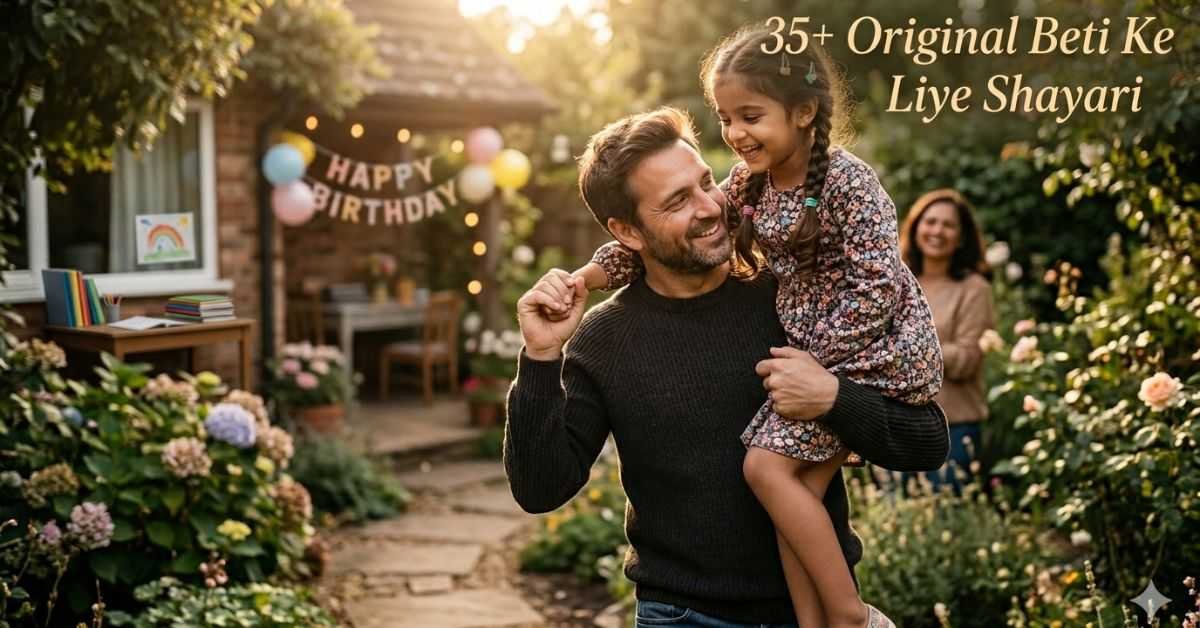 Beti Ke Liye Shayari: 35+ Dil Se Likhi Lines