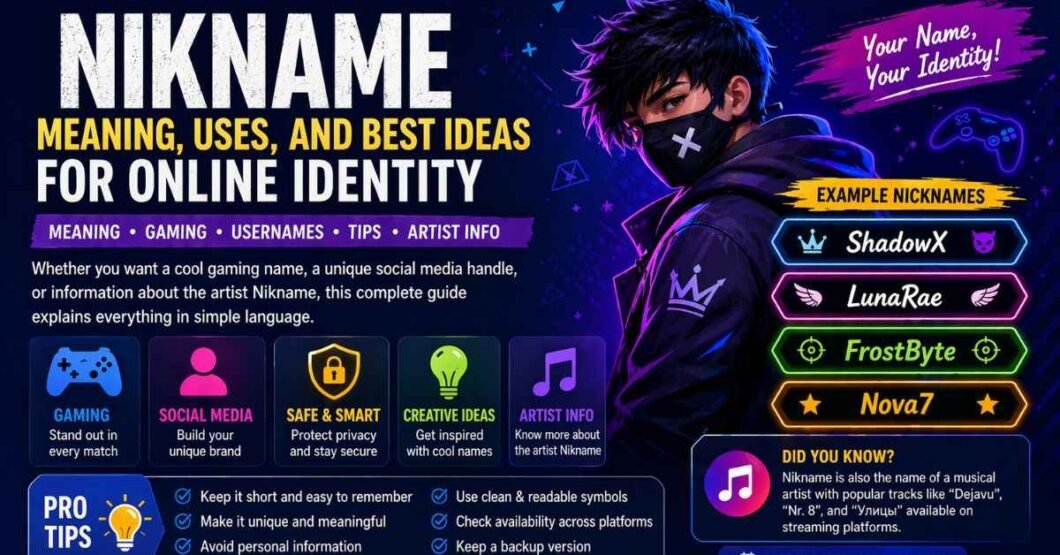 Nikname: Meaning, Uses, Ideas, and Best Tips