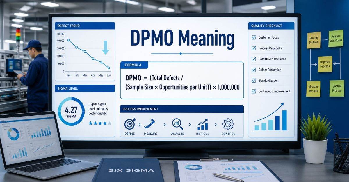 DPMO Meaning: Formula, Examples, and Six Sigma Use