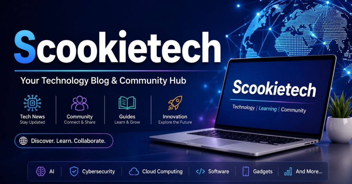 Scookietech: Tech Blog and Community Hub