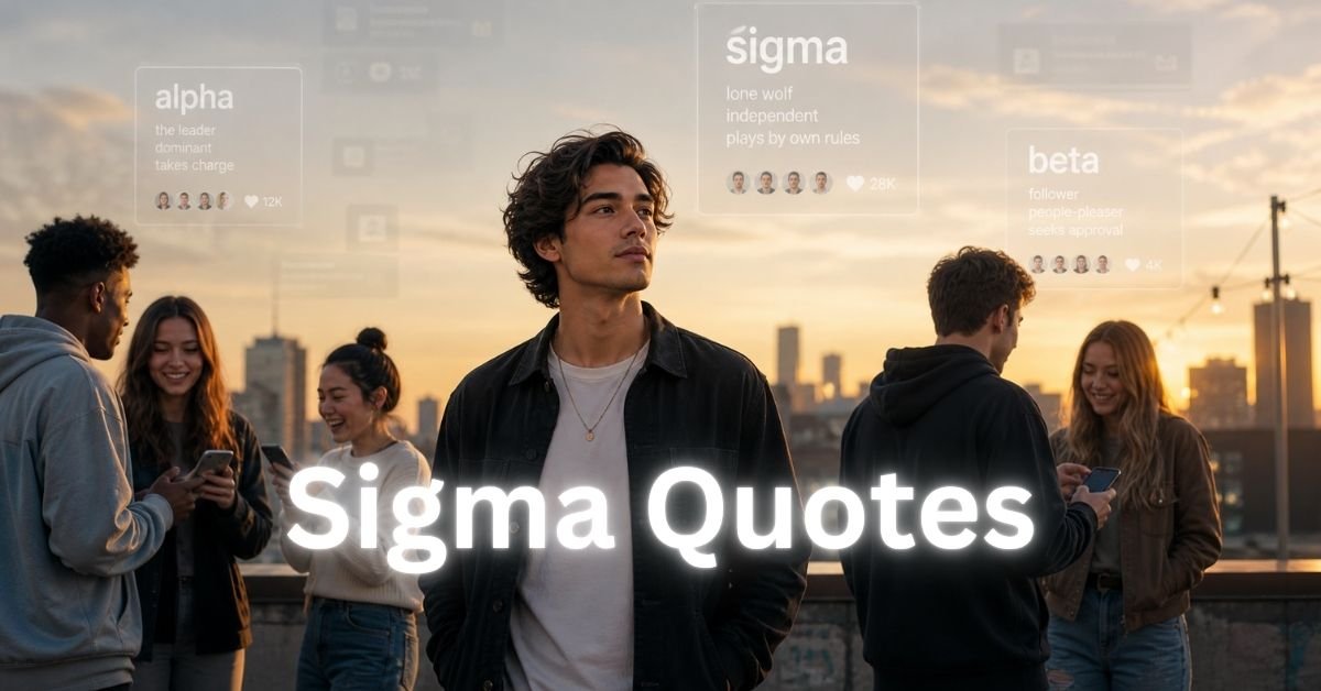 Sigma Quotes for Quiet Confidence and Self-Growth