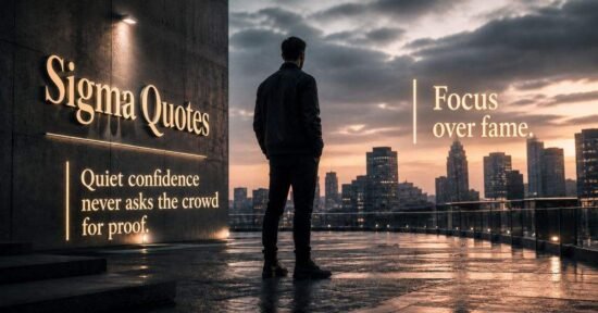 Sigma Quotes for Quiet Confidence and Self-Growth