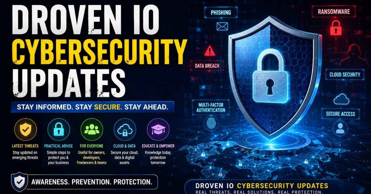 Droven io Cybersecurity Updates: Guide 2026
